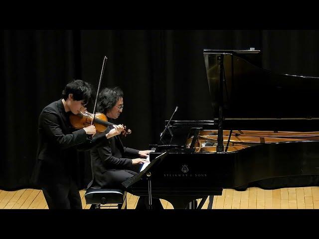 Violinist Inmo Yang & pianist Sahun Sam Hong presented by FCPA