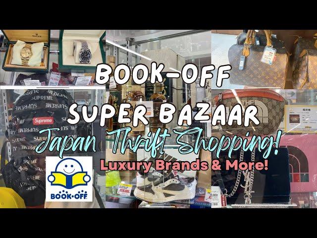 LIVING IN JAPAN 05 | Book-Off Super Bazaar | Japan Thrift Shopping | Luxury 2nd hand Shop