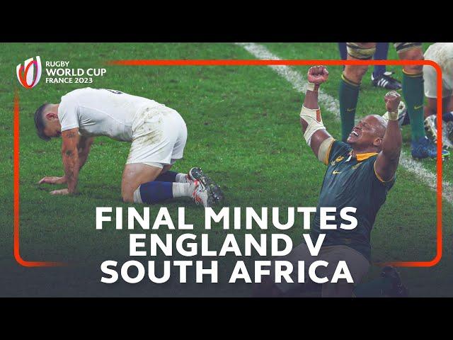 Is this the most dramatic ending to a semi-final? | England v South Africa | Rugby World Cup 2023