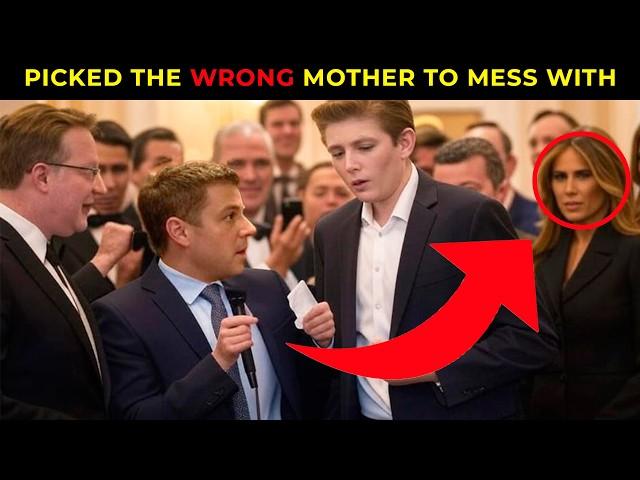 Barron Trump Destroys Liberal Journalist Who Tried to Ambush His Mother Melania