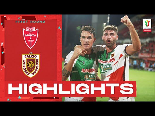 Monza-Reggiana 1-2 | Serie B side stun hosts: Goals & Highlights | Coppa Italia Frecciarossa 2023/24