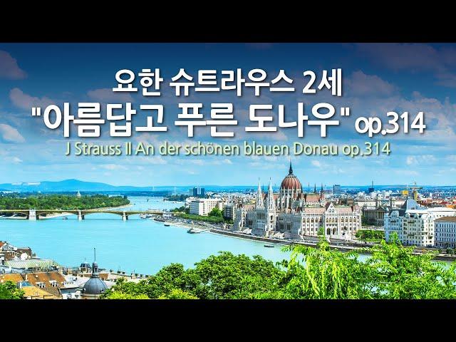 요한 슈트라우스 2세 아름답고 푸른 도나우 op.314 | J Strauss II An der schönen blauen Donau op.314 | 뉴욕 필하모닉