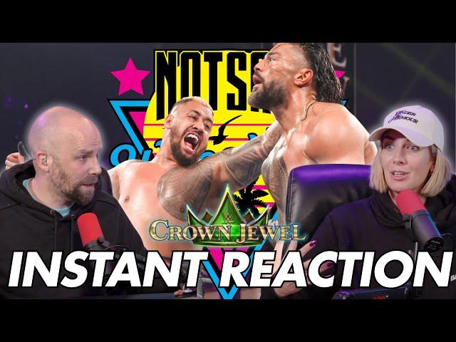 Cody is Crowned, Roman Goes Down - Crown Jewel INSTANT Reaction | Notsam Wrestling EMERGENCY Podcast