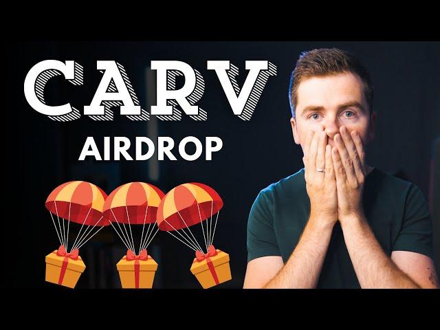 Claim Your CARV Airdrop! ($CARV Crypto Altcoin Airdrop...)