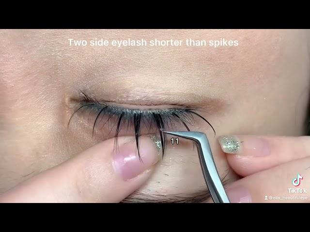 Eyelash extensions manga lash #eyelashextensions #lashextensions #beauty #falselashes #foryou