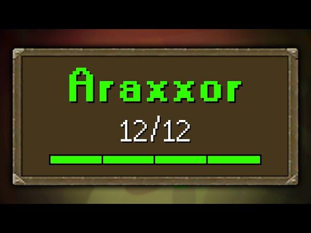 COMPLETING ARAXXOR COMBAT ACHIEVEMENTS