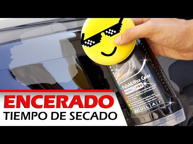 Encerado de Auto - ¡Aplicación y tiempo de secado de una cera pulidora!