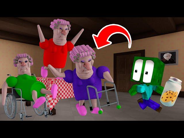 ESCAPE GRUMPY GRAN HORROR SECRET SISTERS ( Scary Obby )