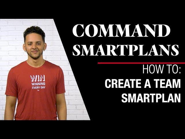 SmartPlans - Create a Team Command  SmartPlan