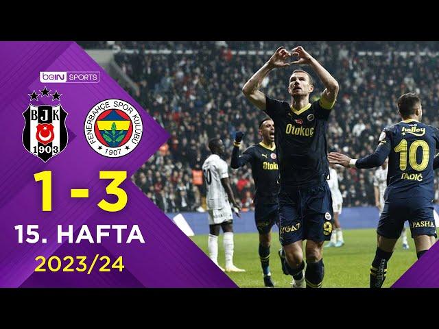 Beşiktaş (1-3) Fenerbahçe | 15. Hafta - Trendyol Süper Lig 2023/2024