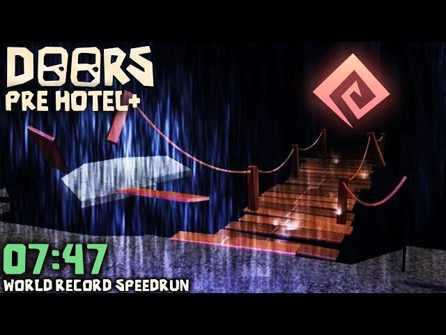 DOORS : New Hotel- Modifier Update | World Record Speedrun *No Cheats* [ROBLOX]