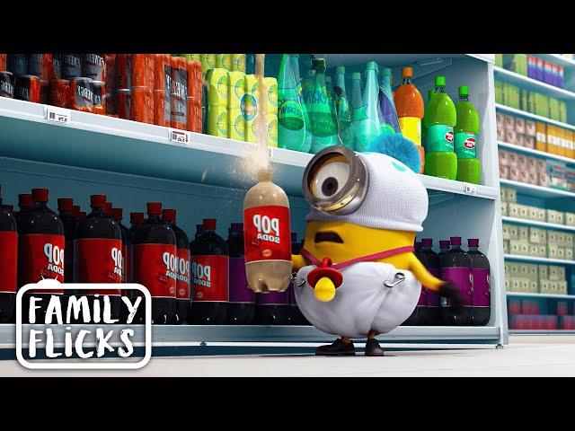 Minions On A Shopping Spree | Despicable Me (2010) | Family Flicks