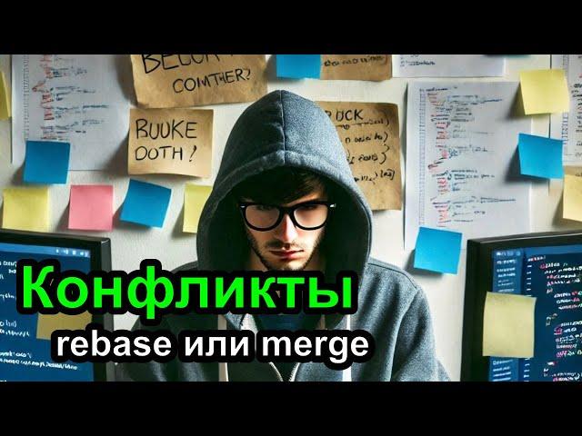 Rebase при разрешении конфликтов