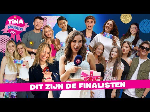 DIT ZIJN DE FINALISTEN VAN DE TINA AWARDS 2024! | TinaTV