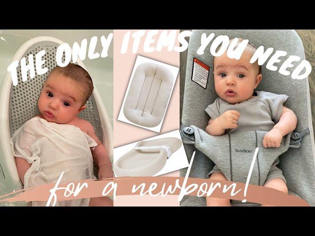 NEWBORN ESSENTIALS!  | things I wish I knew as a first time mom!