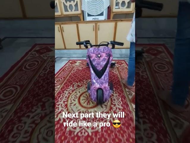 Drifting scooter Electric bike  #electricscooter #drifting #pakistan #kids
