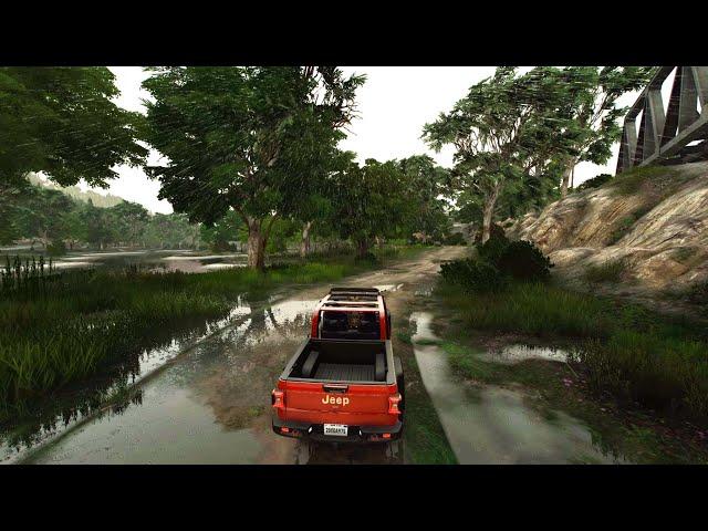 GTA 5, Maxed Out in 4k With Realistic Vegetation & Graphics