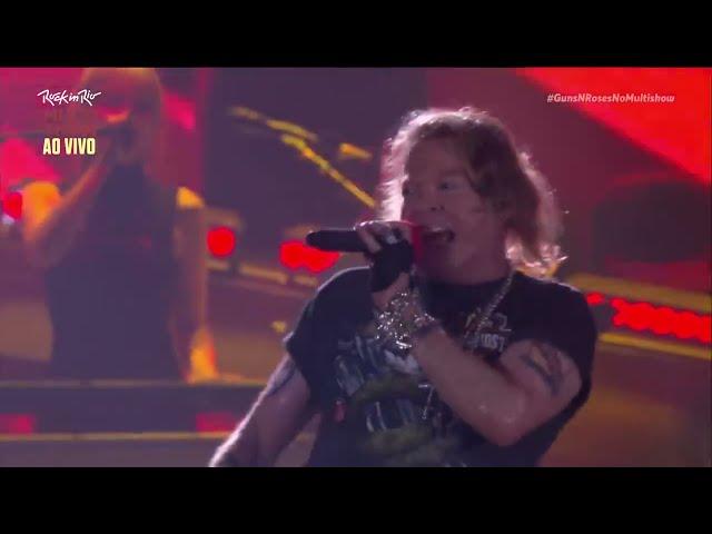 Guns N Roses Rock in Rio - Imperdível #gunsnroses #brazil #rockmusic