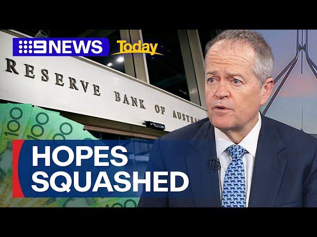 Rate cut hopes dashed after disappointing jobs report | 9 News Australia