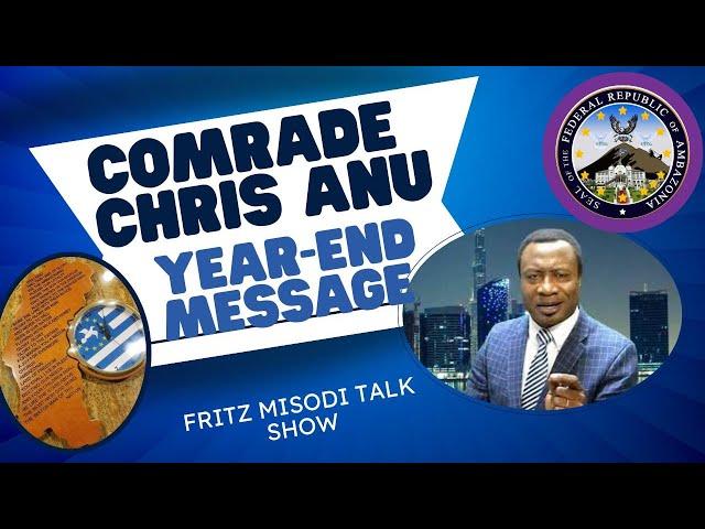 Comrade Chris Anu end of year speech on Ambazonia