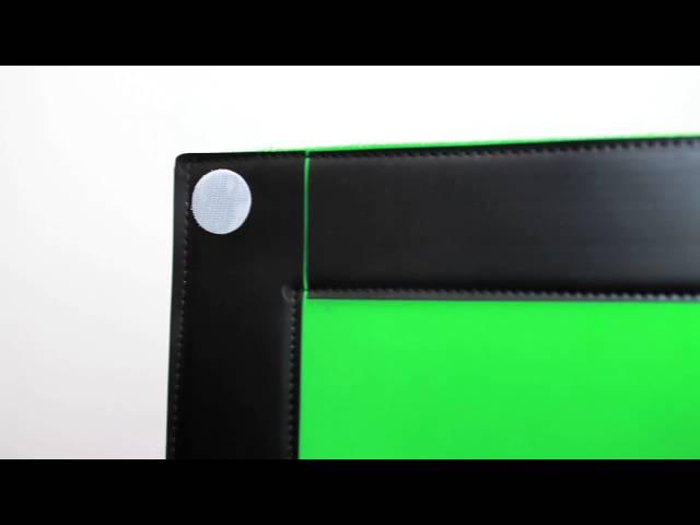 Velcro mat for learning math and language arts