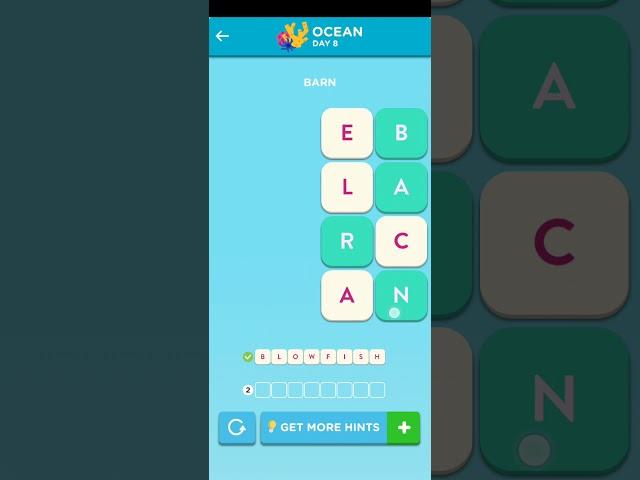 WordBrain 2 Ocean Event October 7 2021 | Wordbrain 2 Ocean Event Day 8 Answers