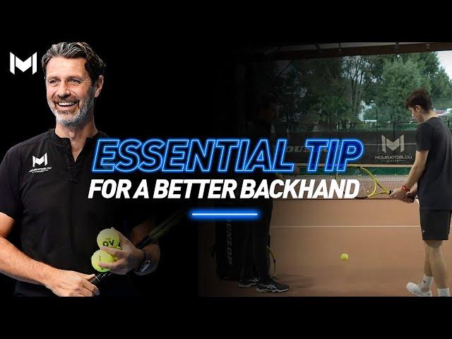 Essential Tip for a Better Backhand