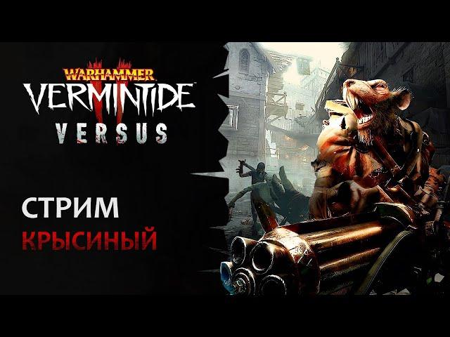  Vermintide 2: Крысиный стрим! | Играем в Versus на новой карте «Вопящий Колокол» | Патч 5.5