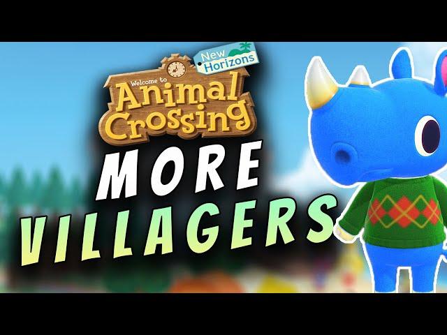 How to ADD VILLAGERS | Animal Crossing New Horizons How to Add More Villagers