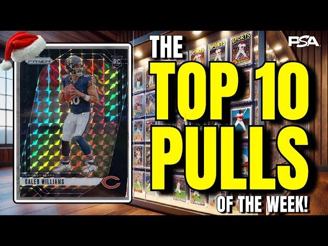 PRIZM FOOTBALL Release Week & MANY TOP CARDS Were Hit! | TOP 10 Sports Card Pulls of the Week! #180