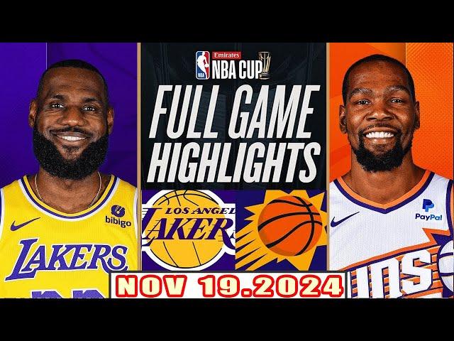 Los Angeles Lakers Vs Phoenix Suns FULL GAME Highlights Nov 19,2024 NBA Season 2024-25