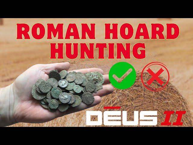 Roman Hoard Hunting. Metal Detecting UK.