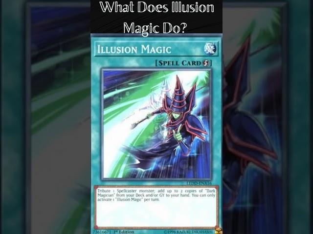 What Does Illusion Magic Do?