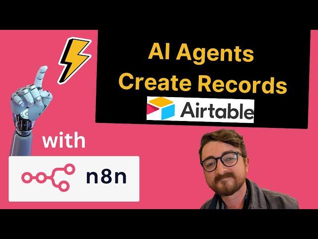 Stop Manual Data Entry! Automate Airtable with n8n AI Agent