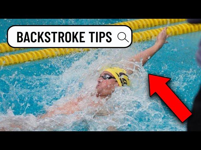 How to master Backstroke Swimming | Tips & Drills from an NCAA Champion