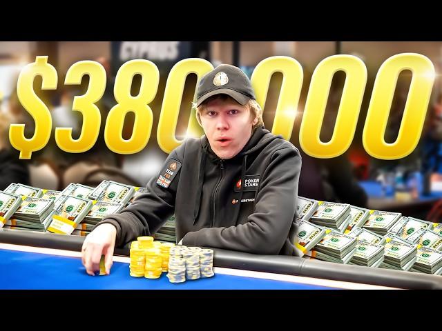 Playing Poker for $380,000 - Part 1