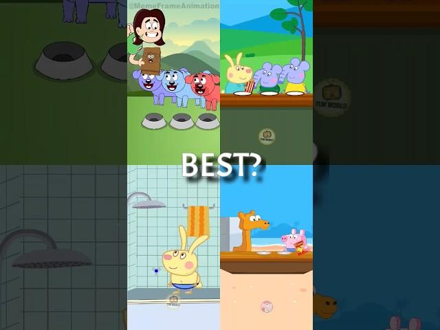 Which One Is The Best? #animation #funny #memes #shorts