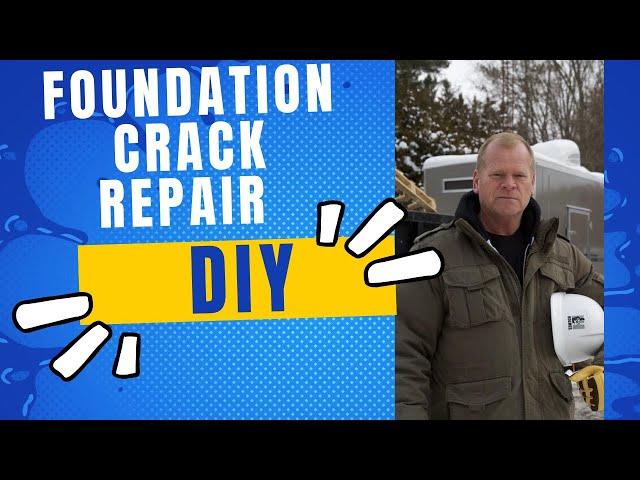 How To Easily Fix Small Cracks In Your Foundation With The Sika Foundation Repair Kit - Mike Holmes