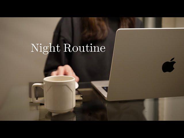 Night Routine in Stockholm | Slow and productive evening | easy tofu dish | slow living