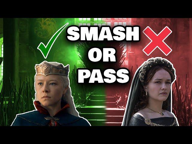 Smash Or Pass: House Of The Dragon Characters