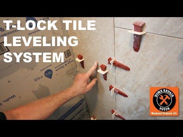 T-Lock Tile Leveling System (Quick Tips) -- by Home Repair Tutor