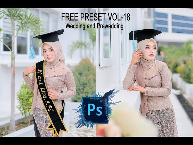 FREE PRESET PHOTOSHOP VOL-18 Wedding and Prewedding