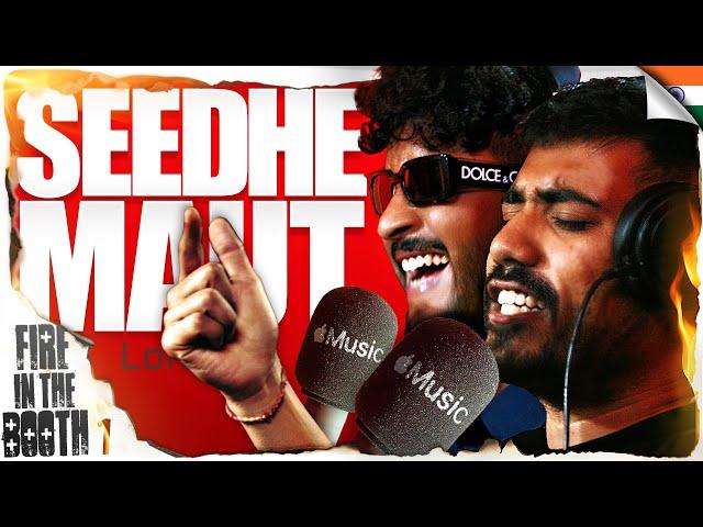 Seedhe Maut - Fire in the Booth 