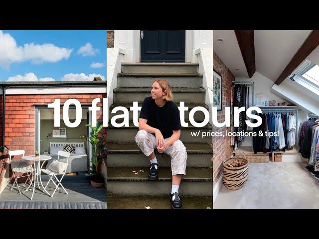 apartment hunting in london | 10 apartment tours w/ prices & tips!