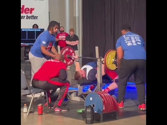 UPA 231lbs Competition Bench Press
