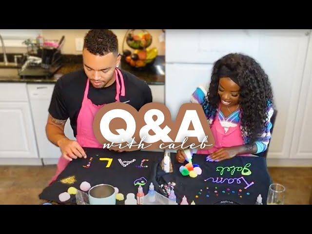 Justine and Caleb  Love Island Q&A | Justine Ndiba