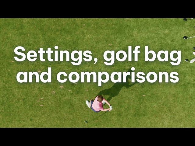 How to set up your golf bag & Player Ability Comparison