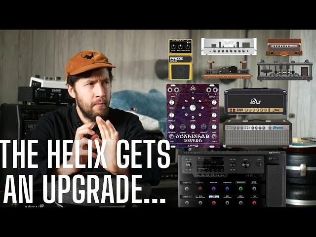 GAMECHANGING Update for Line 6 HELIX - 10 New Amps and New Effects