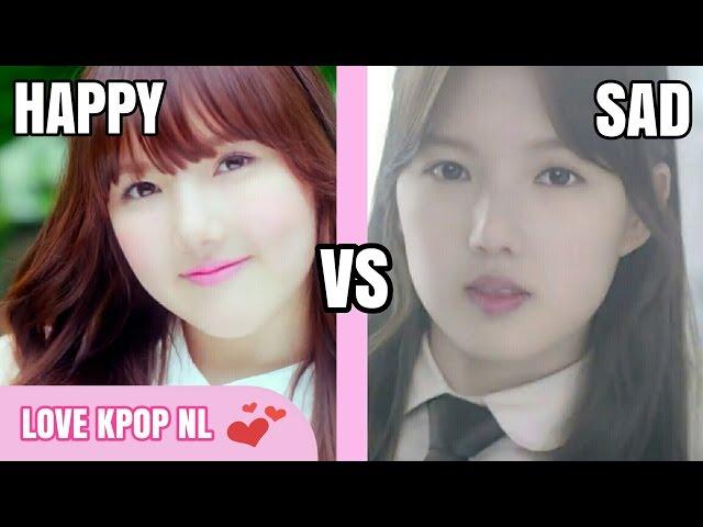 K-POP Girl Groups - Happy VS Sad Songs