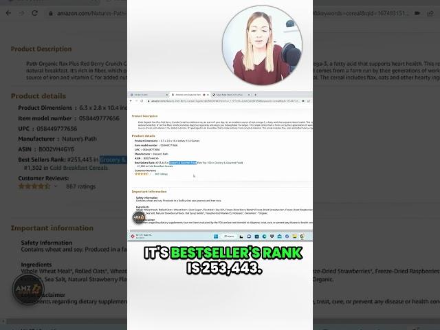 Slow Sales on AMAZON FBA?! It may be your BSR.....